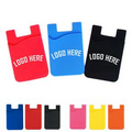Eco-Friendly Silicone Adhesive Cell Phone Wallet